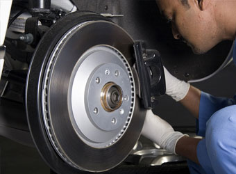 Brake service photo