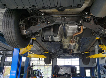Exhaust system photo